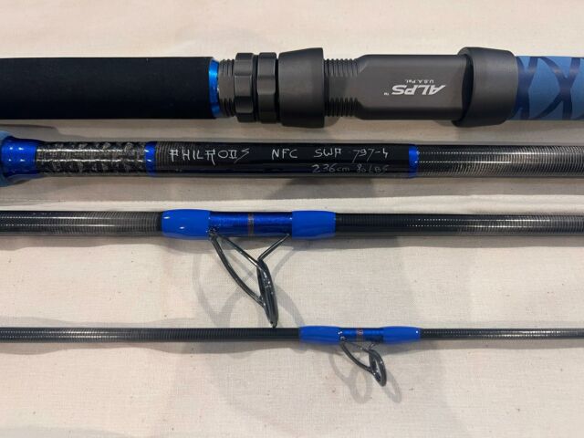 Line up pour Mada, NFC SWP797-4. Blank popping lourd de 80lbs, pour lancer et remuer des gros trucs pour des gros poissons méchants. @northforkcomposites  @rodhouse_officiel