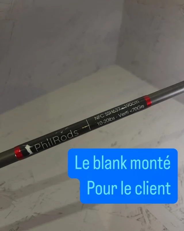 Montage d’un SSH637 de NFC pour un client qui pêche le Rhône.
Testé et validé dès la première sortie !!
@philrods @rodhouse_officiel @nfceurope @northforkcomposites